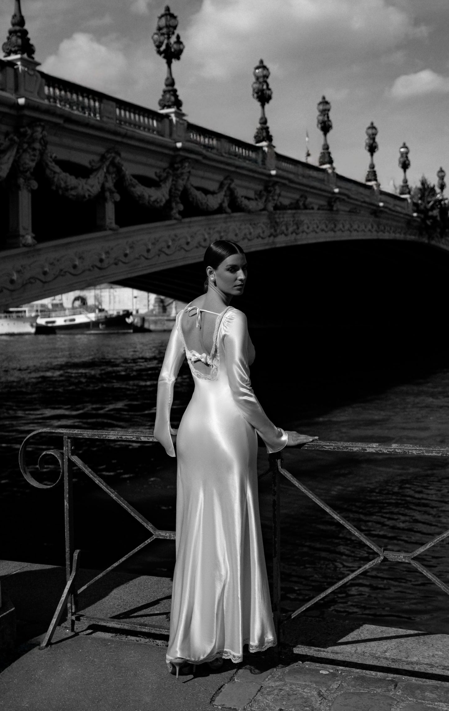 Dress – “Angel” with long sleeves