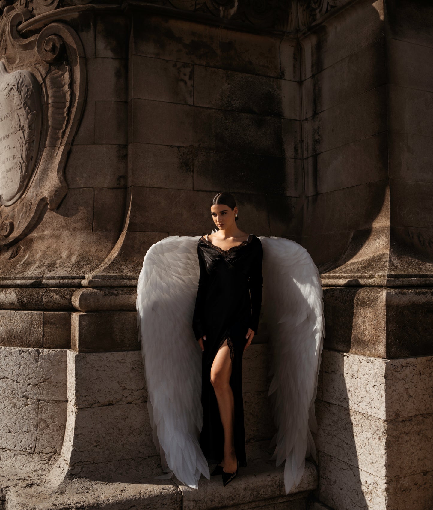 Dress – “Angel” with long sleeves