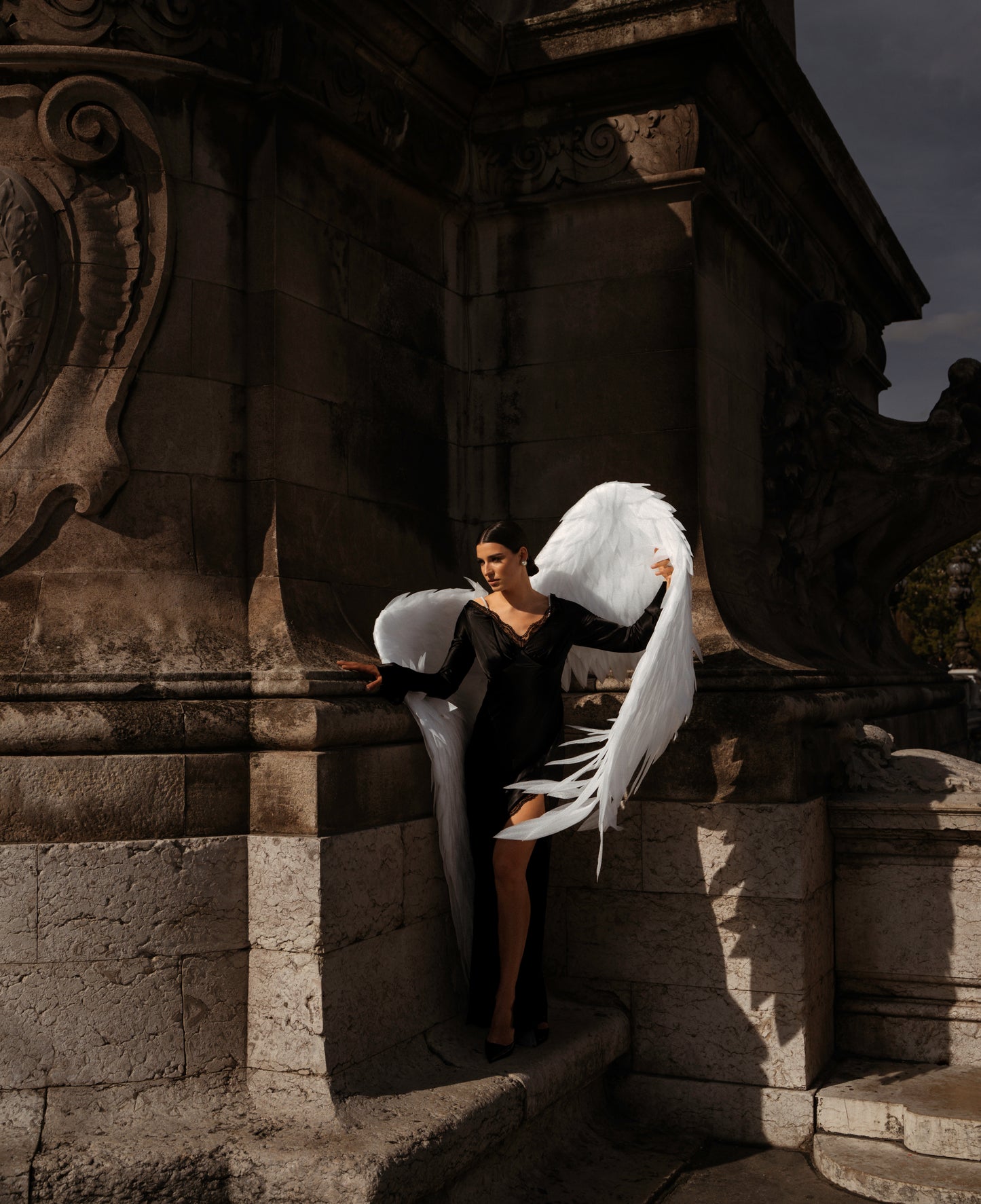 Dress – “Angel” with long sleeves