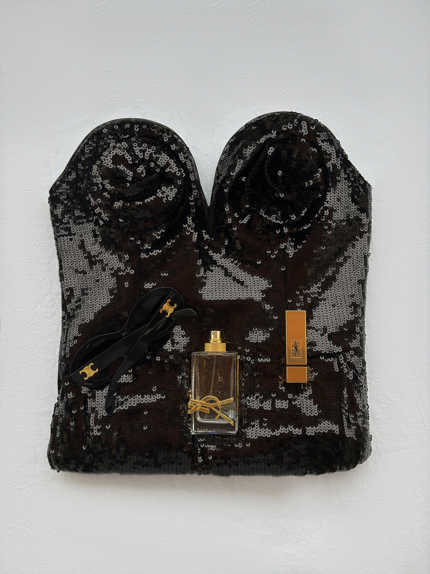 Couture dress "La Rose Noire"
