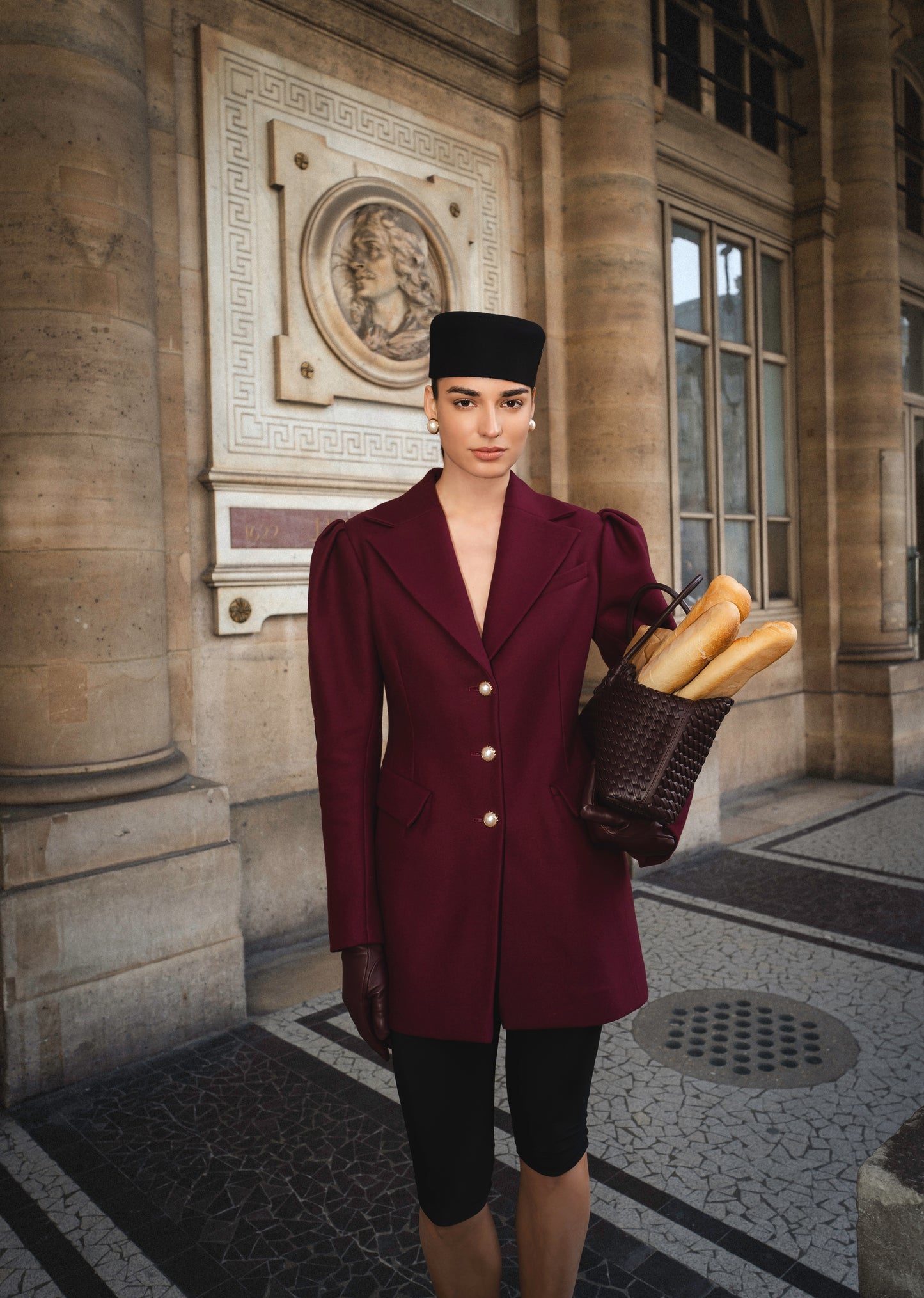Jacket "Amour" A - silhouette