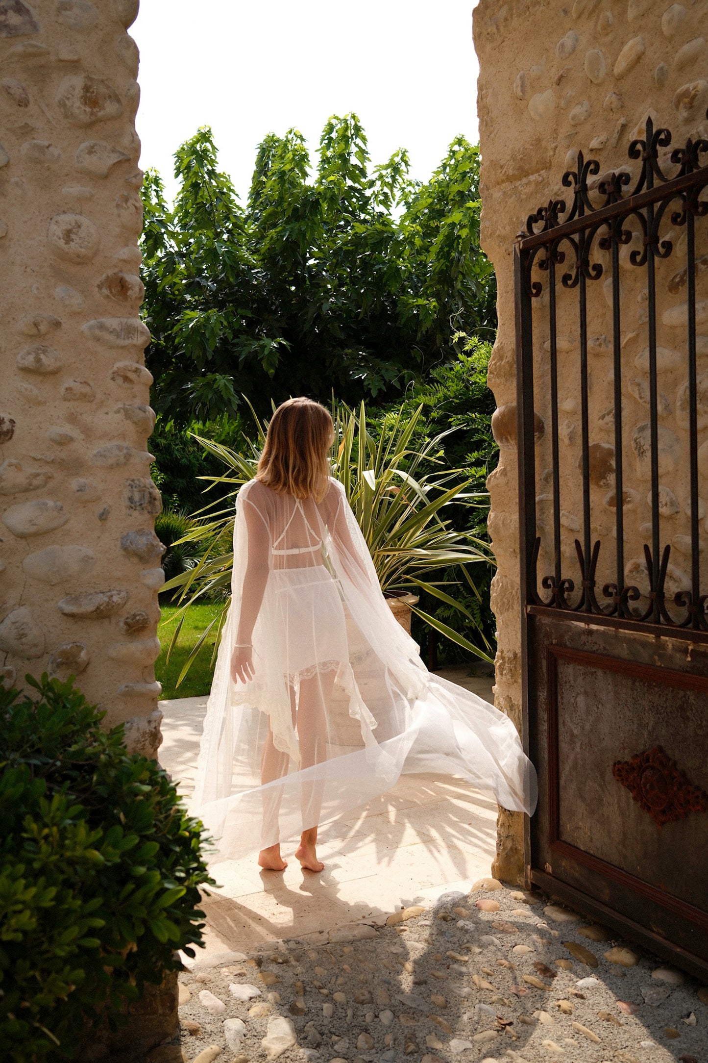 Dressing gown Angel — Sheer Elegance with a Hint of Seduction
