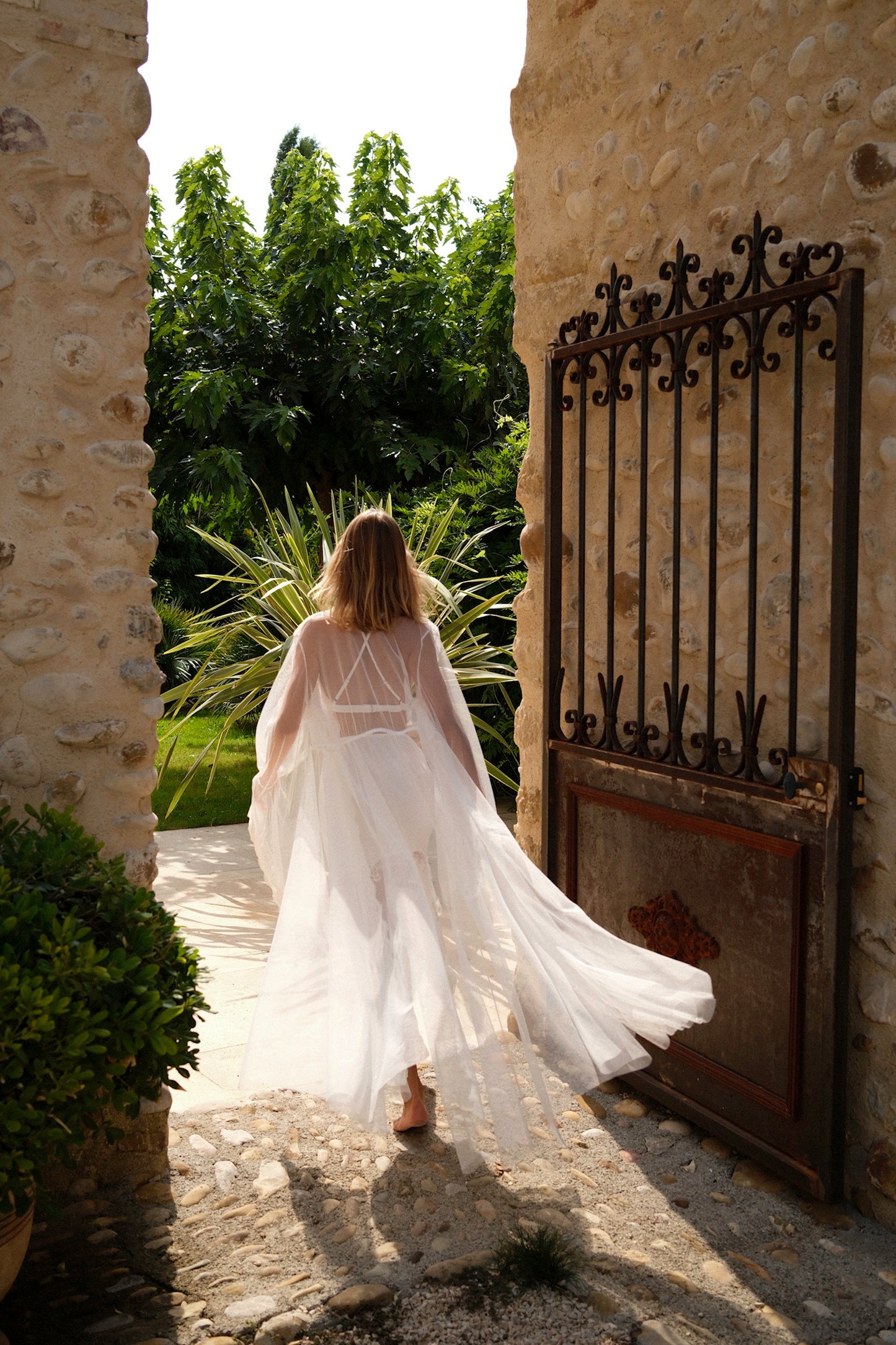 Dressing gown Angel — Sheer Elegance with a Hint of Seduction